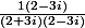 \frac{1(2-3i)}{(2+3i)(2-3i)}